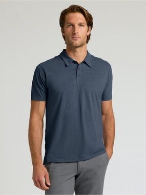 True Classic Classic Polo Shirt XL Blue